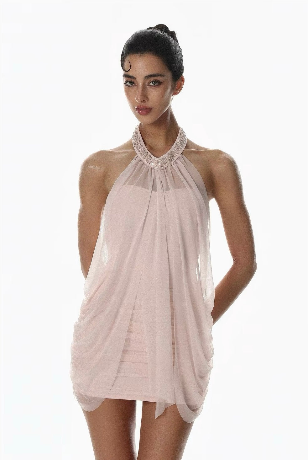 Aveline® Élodie Chiffon Mini Dress